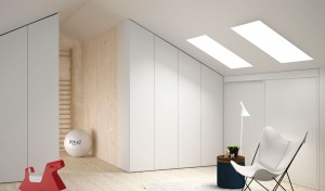 Armario a medida buhardilla